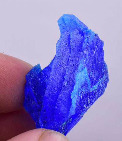 2.3cm  CHALCANTHITE CRYSTAL Lab Grow Mineral Specimen Peru F398
