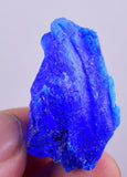 2.3cm  CHALCANTHITE CRYSTAL Lab Grow Mineral Specimen Peru F398