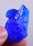 3.2cm  CHALCANTHITE CRYSTAL Lab Grow Mineral Specimen Peru F399