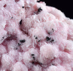4.8cms RHODOCHROSITE ROSETTE QUARTZ  Pyrite Peru Pink Crystals Collector Mineral Specimen Huanzala Mine R549