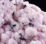 4.8cms RHODOCHROSITE ROSETTE QUARTZ  Pyrite Peru Pink Crystals Collector Mineral Specimen Huanzala Mine R549