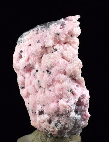 4.8cms RHODOCHROSITE ROSETTE QUARTZ  Pyrite Peru Pink Crystals Collector Mineral Specimen Huanzala Mine R549