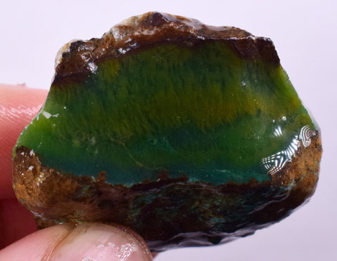 37gr GEM SILICA CHRYSOCOLLA Emeraldine Lily Mine Peru Scenic Quartz Malachite Chalcedony Emerald Jade Color S93