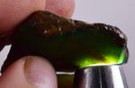 37gr GEM SILICA CHRYSOCOLLA Emeraldine Lily Mine Peru Scenic Quartz Malachite Chalcedony Emerald Jade Color S93
