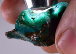 22gr GEM SILICA CHRYSOCOLLA Emeraldine Lily Mine Peru Scenic Quartz Malachite Chalcedony Emerald Jade Color S94