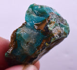 22gr GEM SILICA CHRYSOCOLLA Emeraldine Lily Mine Peru Scenic Quartz Malachite Chalcedony Emerald Jade Color S94