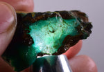 22gr GEM SILICA CHRYSOCOLLA Emeraldine Lily Mine Peru Scenic Quartz Malachite Chalcedony Emerald Jade Color S94