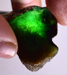 20gr GEM SILICA CHRYSOCOLLA Emeraldine Lily Mine Peru Scenic Quartz Malachite Chalcedony Emerald Jade Color S96