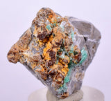 3.6cms EMERALD CRYSTAL PYRITE Calcite Quartz Colombia Mineral Specimen E105
