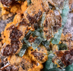 3.6cms EMERALD CRYSTAL PYRITE Calcite Quartz Colombia Mineral Specimen E105