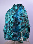 11cms BLUE MALACHITE BOTRYOIDAL Peru Crystals Grape Spheres Rosette Translucent New Find Stalactite Minerals Specimensn U538