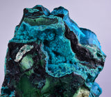 11cms BLUE MALACHITE BOTRYOIDAL Peru Crystals Grape Spheres Rosette Translucent New Find Stalactite Minerals Specimensn U538