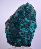 10cms BLUE MALACHITE BOTRYOIDAL Peru Crystals Grape Spheres Rosette Translucent New Find Stalactite Minerals Specimensn U539