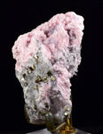 7cms RHODOCHROSITE ROSETTE QUARTZ Fluorite Pyrite Peru Pink Crystals Collector Mineral Specimen Huanzala Mine R555