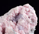 7cms RHODOCHROSITE ROSETTE QUARTZ Fluorite Pyrite Peru Pink Crystals Collector Mineral Specimen Huanzala Mine R555