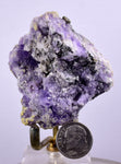 5.7cms COQUIMBITE ALUNOGEN CRYSTAL Romerite Copiatite Chalcantite Mineral Specimen U542