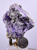 5.7cms COQUIMBITE ALUNOGEN CRYSTAL Romerite Copiatite Chalcantite Mineral Specimen U542