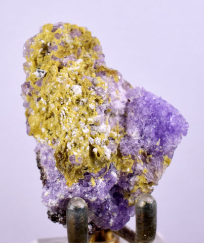 5cms COQUIMBITE ALUNOGEN CRYSTAL Romerite Copiatite Chalcantite Mineral Specimen U543