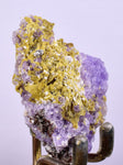 5cms COQUIMBITE ALUNOGEN CRYSTAL Romerite Copiatite Chalcantite Mineral Specimen U543