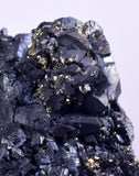 5cm GEM ENARGITE PYRITE Crystals Peru Shiny Mineral Specimen Collector H291