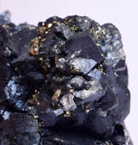 5cm GEM ENARGITE PYRITE Crystals Peru Shiny Mineral Specimen Collector H291