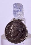 4.5Carats BLUE DUMORTIERITE in QUARTZ  Gem Polished Acicular Pendant Cabochon Mineral Specimen U546