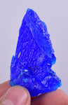 4.9cm  CHALCANTHITE CRYSTAL Lab Grow Mineral Specimen Peru F395