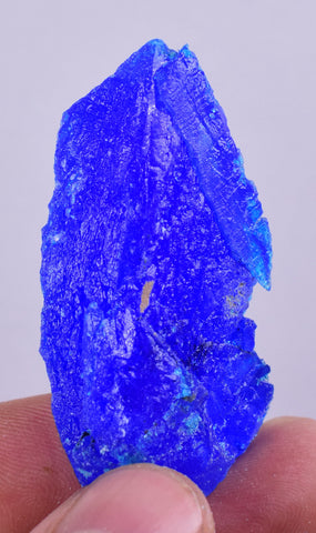 4.9cm  CHALCANTHITE CRYSTAL Lab Grow Mineral Specimen Peru F395