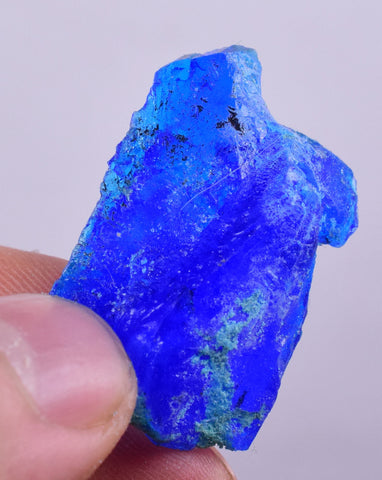 3.2cm  CHALCANTHITE CRYSTAL Lab Grow Mineral Specimen Peru F399