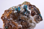 5.1cms GEM SILICA CHRYSOCOLLA Druzy Quartz Stalactites Lily Mine Peru Calcite Geodes Mineral Specimen D247