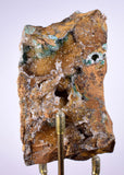 8.4cms GEM SILICA CHRYSOCOLLA Druzy Quartz Stalactites Lily Mine Peru Calcite Geodes Mineral Specimen D248