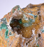 8.4cms GEM SILICA CHRYSOCOLLA Druzy Quartz Stalactites Lily Mine Peru Calcite Geodes Mineral Specimen D248