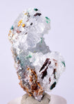 3.9cms CHRYSOCOLLA Druzy Quartz Stalactites Lily Mine Peru Calcite Geodes Mineral Specimen D251