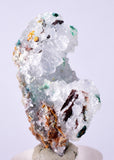 3.9cms CHRYSOCOLLA Druzy Quartz Stalactites Lily Mine Peru Calcite Geodes Mineral Specimen D251