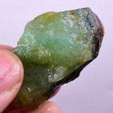 19gr GEM SILICA CHRYSOCOLLA Emeraldine Lily Mine Peru Scenic Quartz Malachite Chalcedony Emerald Jade Color S95