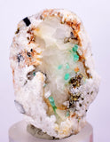3.5cms EMERALD CRYSTAL PYRITE Calcite Quartz Colombia Mineral Specimen E104
