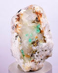 3.5cms EMERALD CRYSTAL PYRITE Calcite Quartz Colombia Mineral Specimen E104