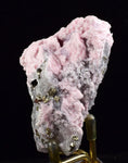 7cms RHODOCHROSITE ROSETTE QUARTZ Fluorite Pyrite Peru Pink Crystals Collector Mineral Specimen Huanzala Mine R555