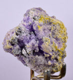 5.7cms COQUIMBITE ALUNOGEN CRYSTAL Romerite Copiatite Chalcantite Mineral Specimen U542
