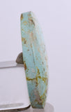 2.7cms GEM NATURAL TURQUOISE Scenic Cabochon Rare Peru Pendant Jewelry B08