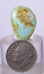 2.1cms GEM NATURAL TURQUOISE Scenic Cabochon Rare Peru Pendant Jewelry B10