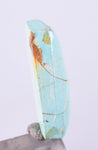 2.1cms GEM NATURAL TURQUOISE Scenic Cabochon Rare Peru Pendant Jewelry B10