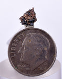 0.6cms NATIVE SILVER WIRES Peru Uchuchaccua Mine 2000 Discovery Mineral Specimen H296