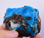 700cts Gem SILICA CHRYSOCOLLA CHALCEDONY Lily Mine Peru Royal Blue Color S97