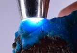 700cts Gem SILICA CHRYSOCOLLA CHALCEDONY Lily Mine Peru Royal Blue Color S97