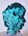 6.7cms BLUE MALACHITE BOTRYOIDA Peru Crystals Grape Spheres Rosette Translucent New Find Stalactite Minerals Specimensn U549