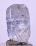 4.5Carats BLUE DUMORTIERITE in QUARTZ  Gem Polished Acicular Pendant Cabochon Mineral Specimen U546