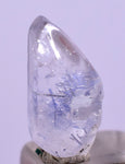 4.5Carats BLUE DUMORTIERITE in QUARTZ  Gem Polished Acicular Pendant Cabochon Mineral Specimen U546