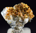 1.3cms NATIVE GOLD QUARTZ of the Incas Thumbnail Aesthetic Wire Gem Crystal Quartz Peru Rare Mineral Specimen L206