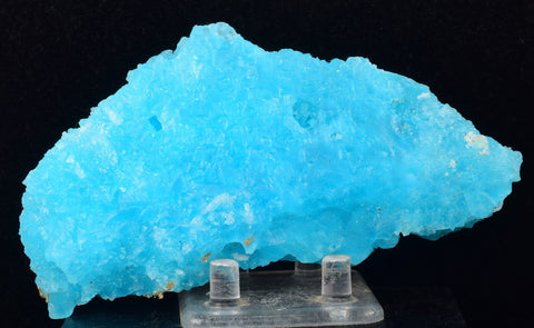 12.5cms NATURAL BLUE SALAMMONIAC Lecontite Botryoidal Crystals Chile Turquoise Color Rare Aesthetic Mineral Specimen U554